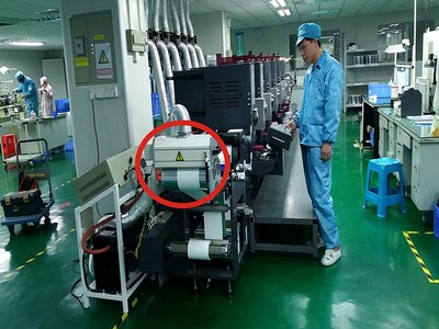 Surface Treatment for Label & Narrow Web Printing Line